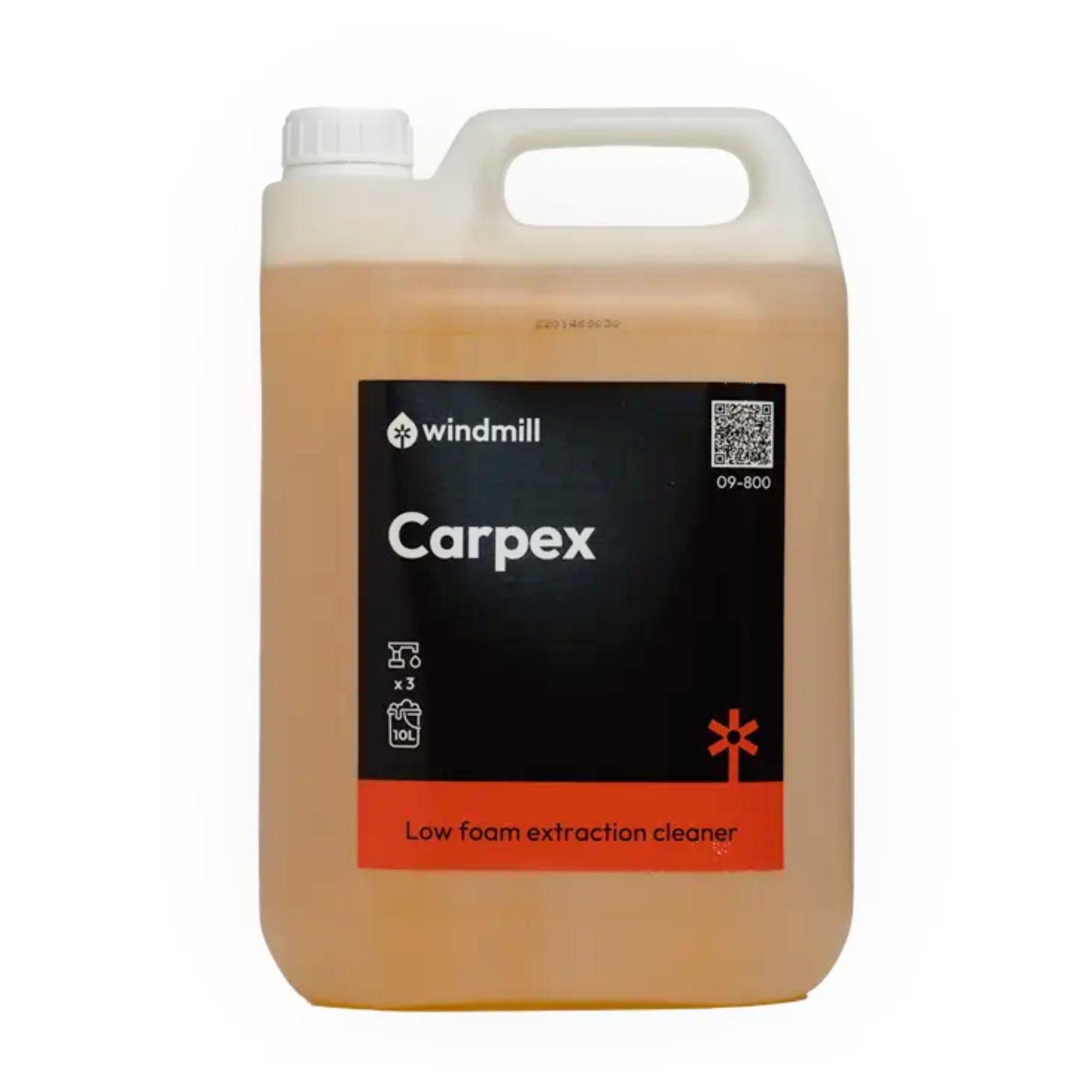 Windmill Carpex Low Foam Extraction Carpet Cleaner - 5Litre