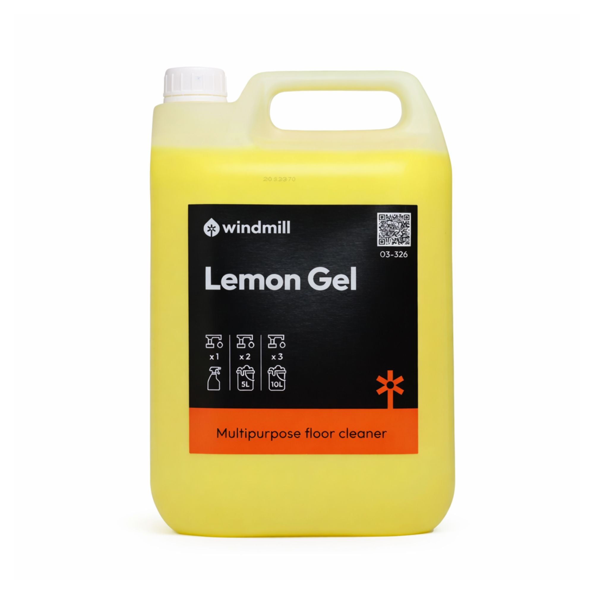 Windmill Lemon Gel Floor Cleaner - 5Litre