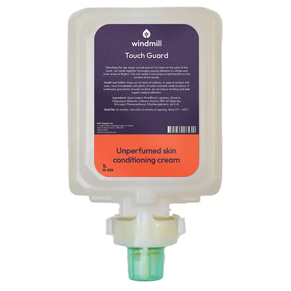 Windmill Touch Hand Care Soap & Sanitiser Refill Dispenser Cartridge
