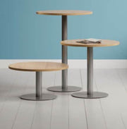 Express Circular Table 800mm Diameter - Trumpet Base