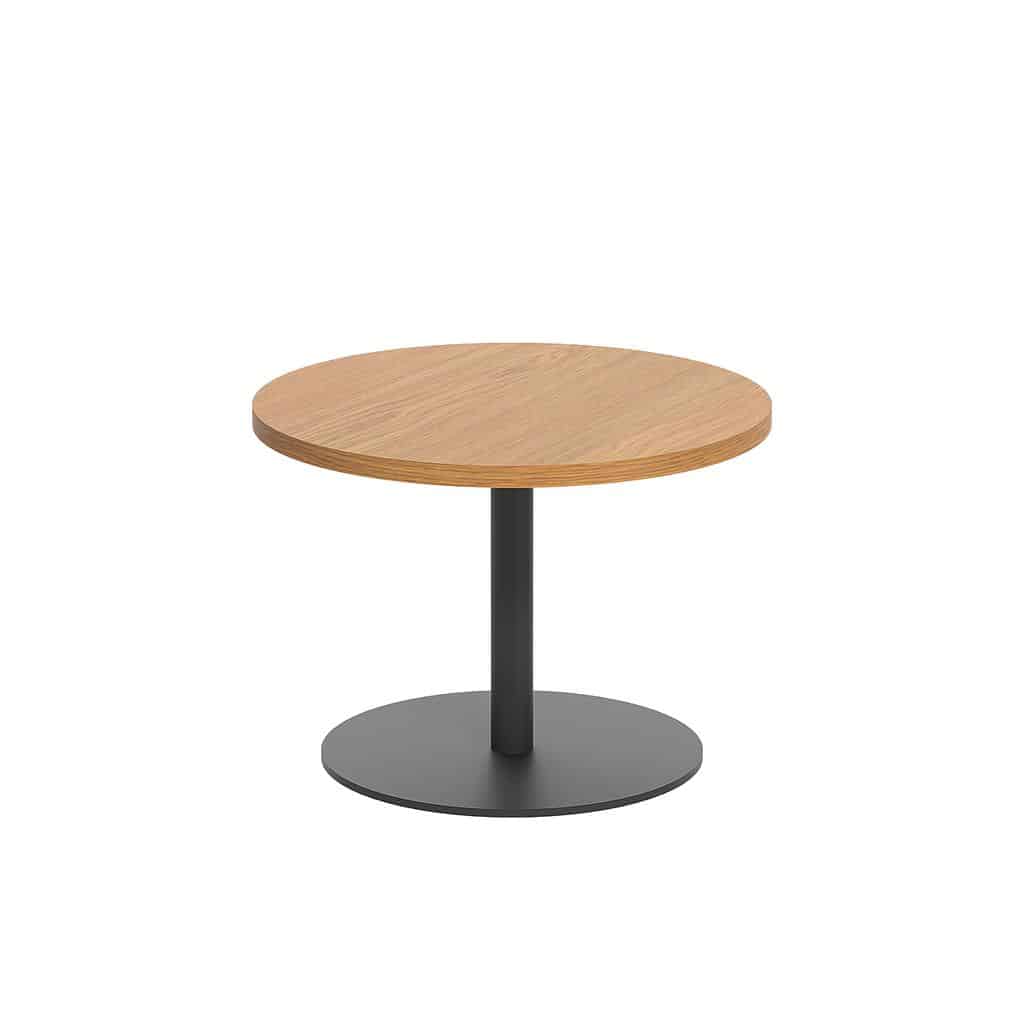 Express Circular Table 600mm Diameter - Trumpet Base