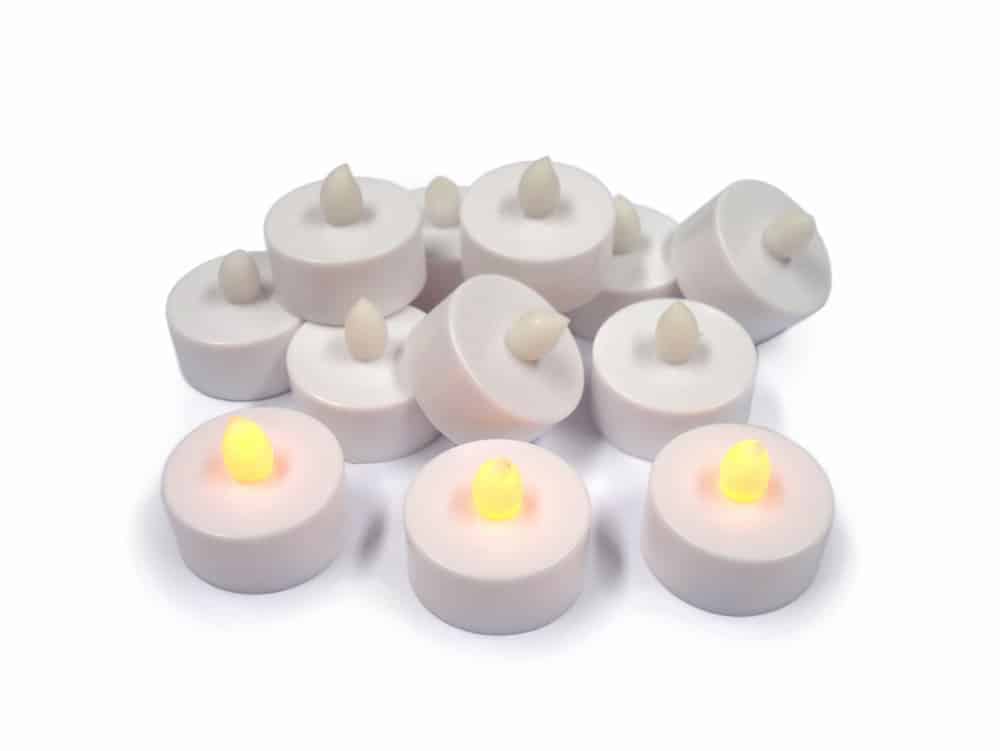 LED Tealights 3V - Pk12