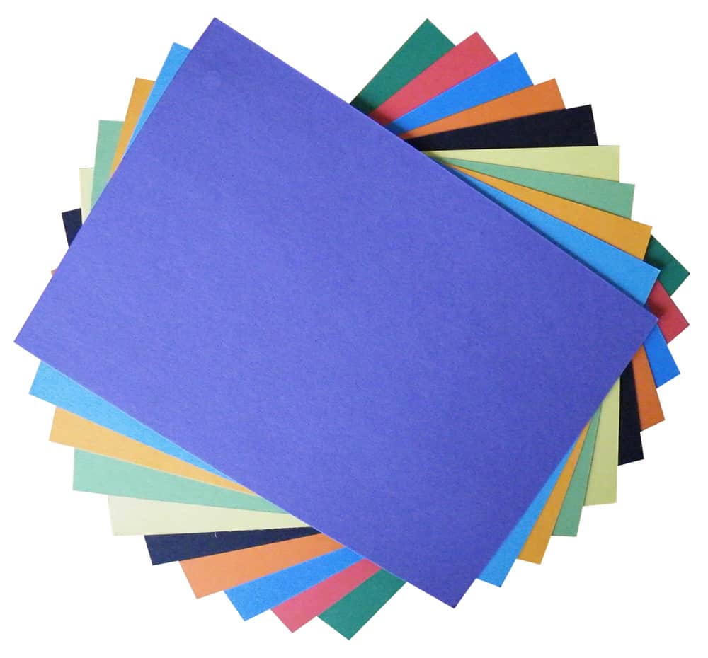 Intensive 230 Micron Coloured Card Assorted