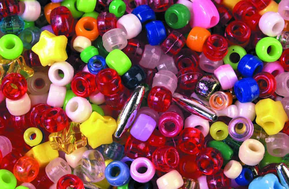 Assorted Plastic Beads
