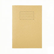 Odyssey Exercise Books A4 80 Page 10mm Ruled & Margin Buff - Pk50
