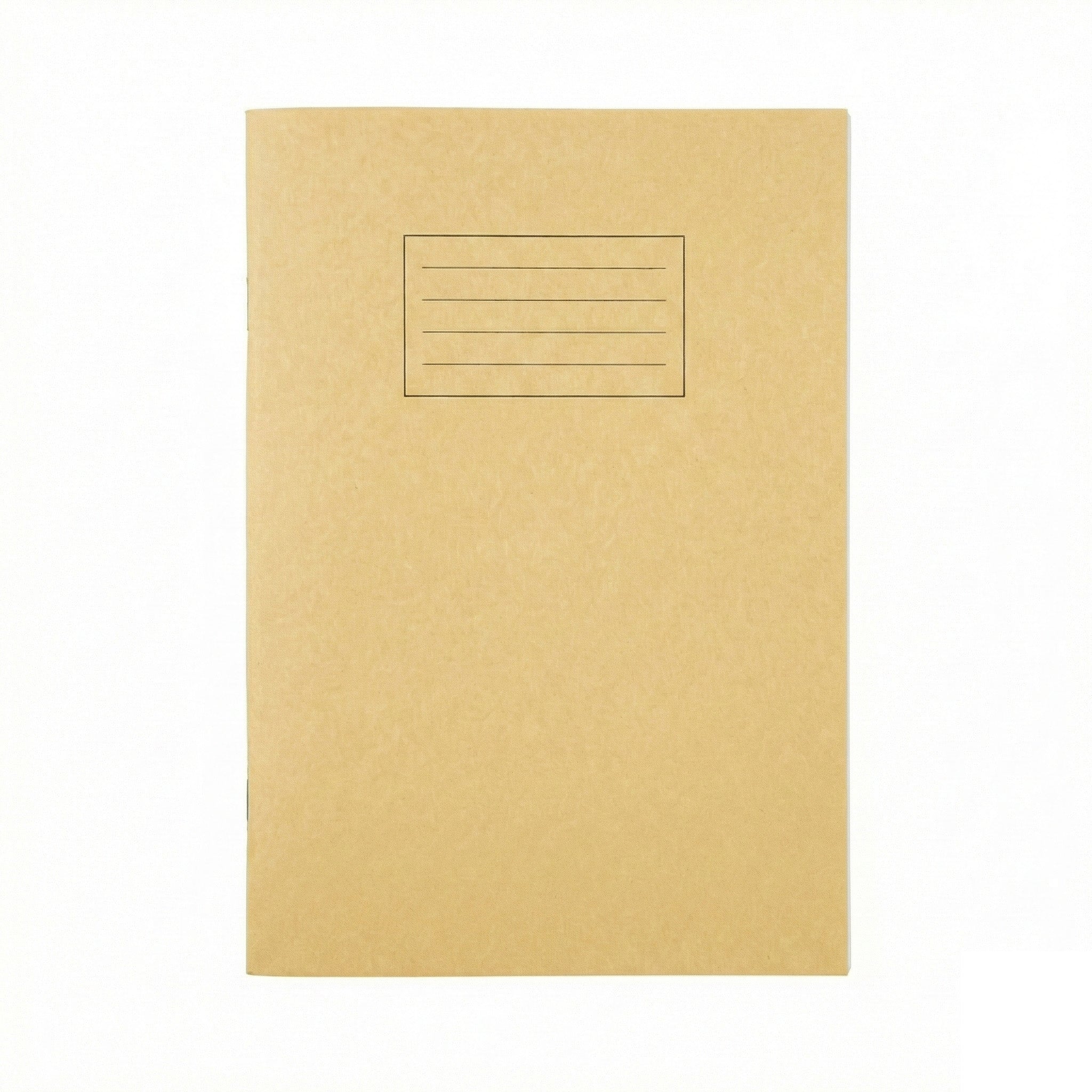 Odyssey Exercise Books A4 80 Page 12mm Ruled & Margin Buff - Pk50