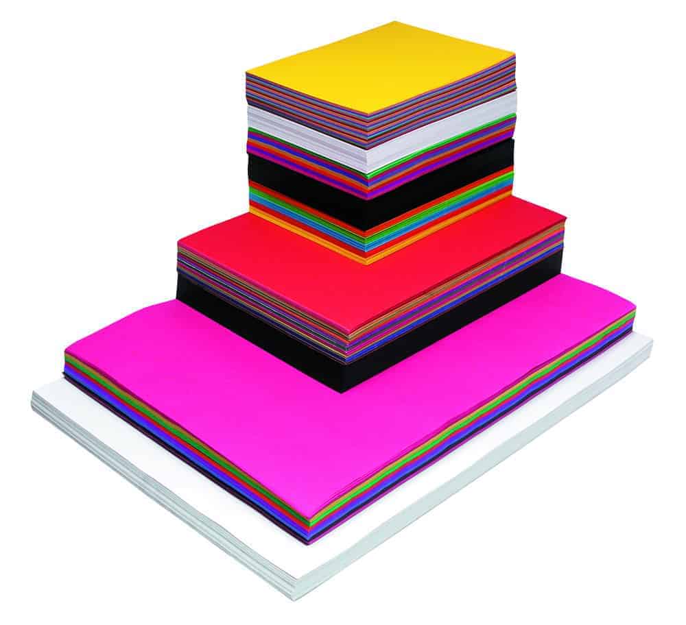 Coloured Paper & Card Value Pack