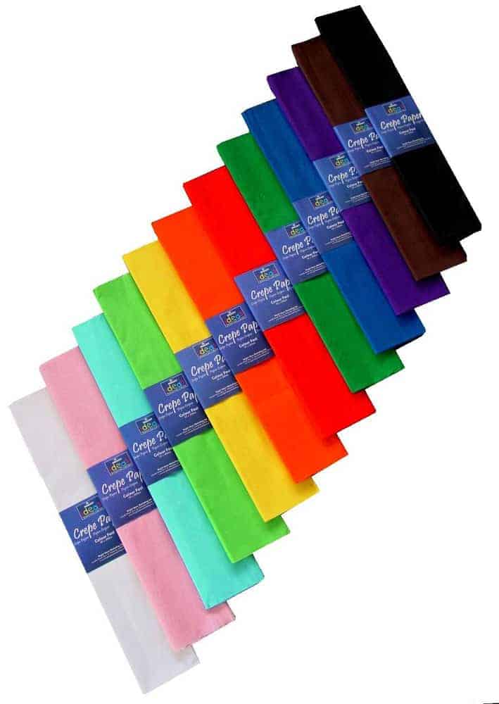 Colourfast Crepe Assortment - Pk25