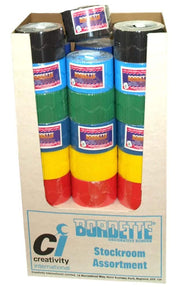Scalloped Fadeless Corrugated Borders Assorted - Pk36