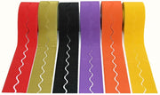 Warm Scalloped Fadeless Corrugated Border Rolls - Pk6