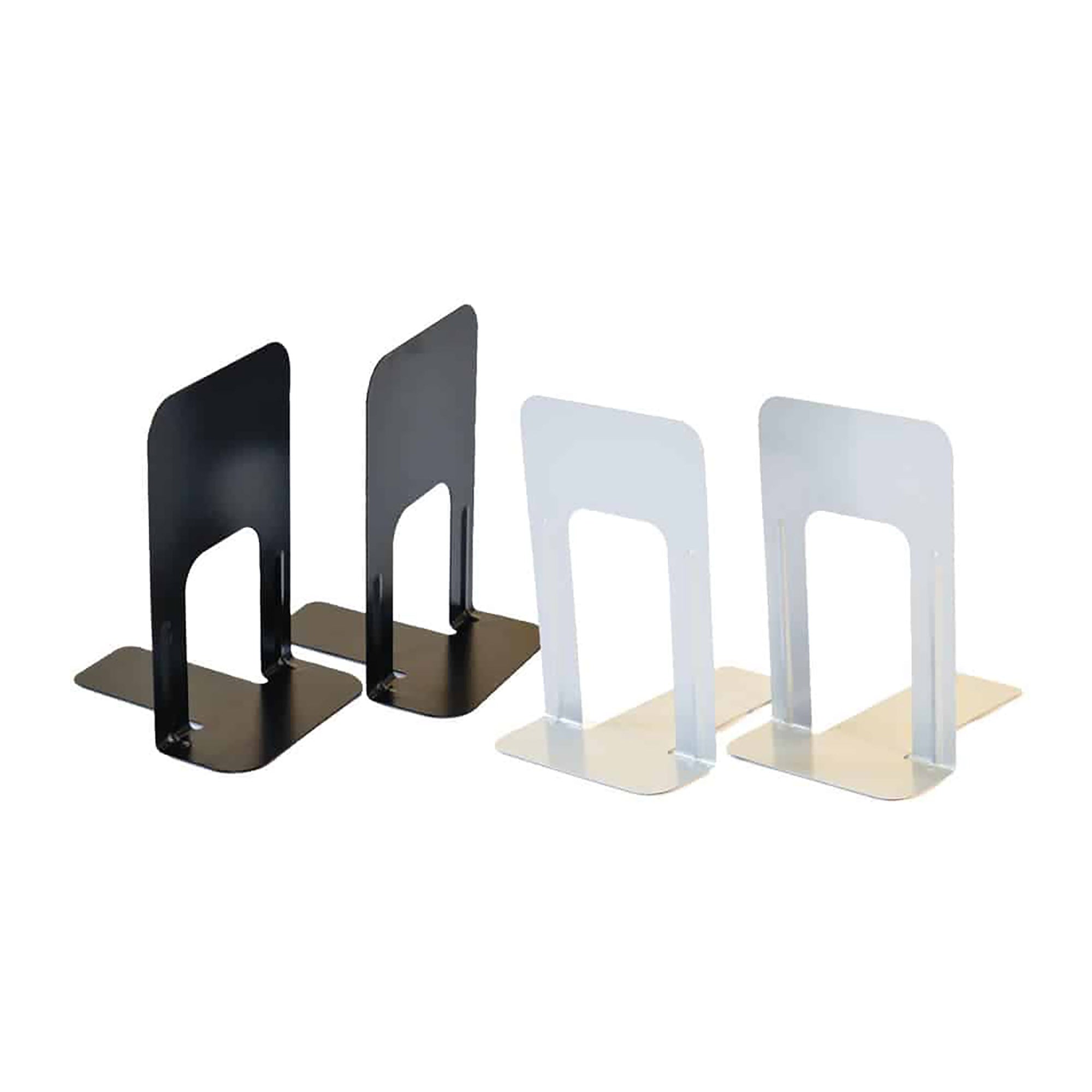 Large Deluxe Bookends Black - Pk2