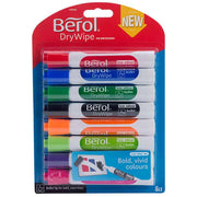 Berol Drywipe Markers Round Tip