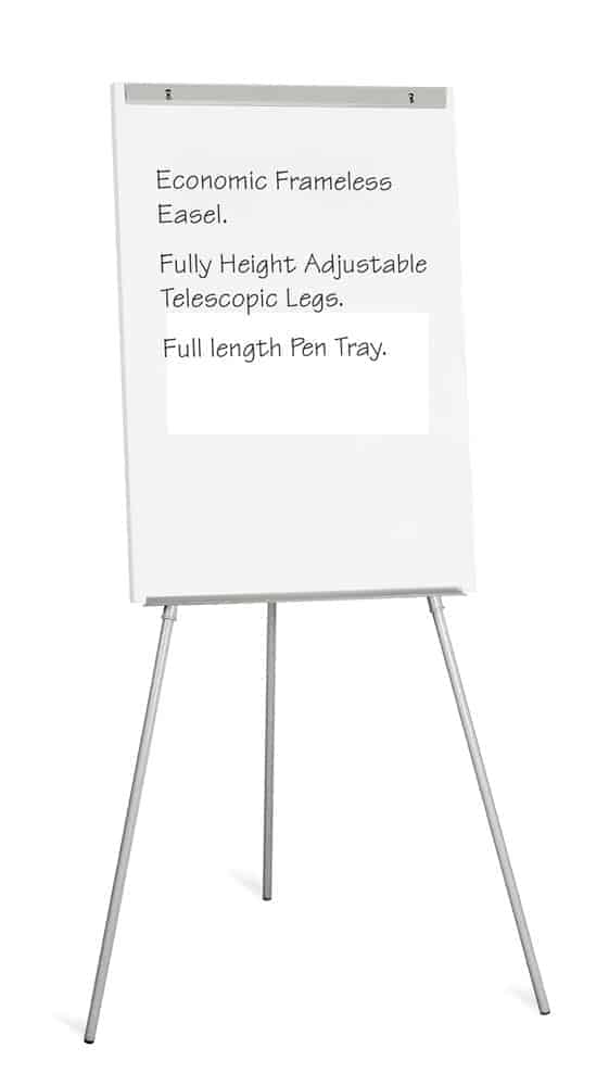 Economic Frameless Flipchart Easel
