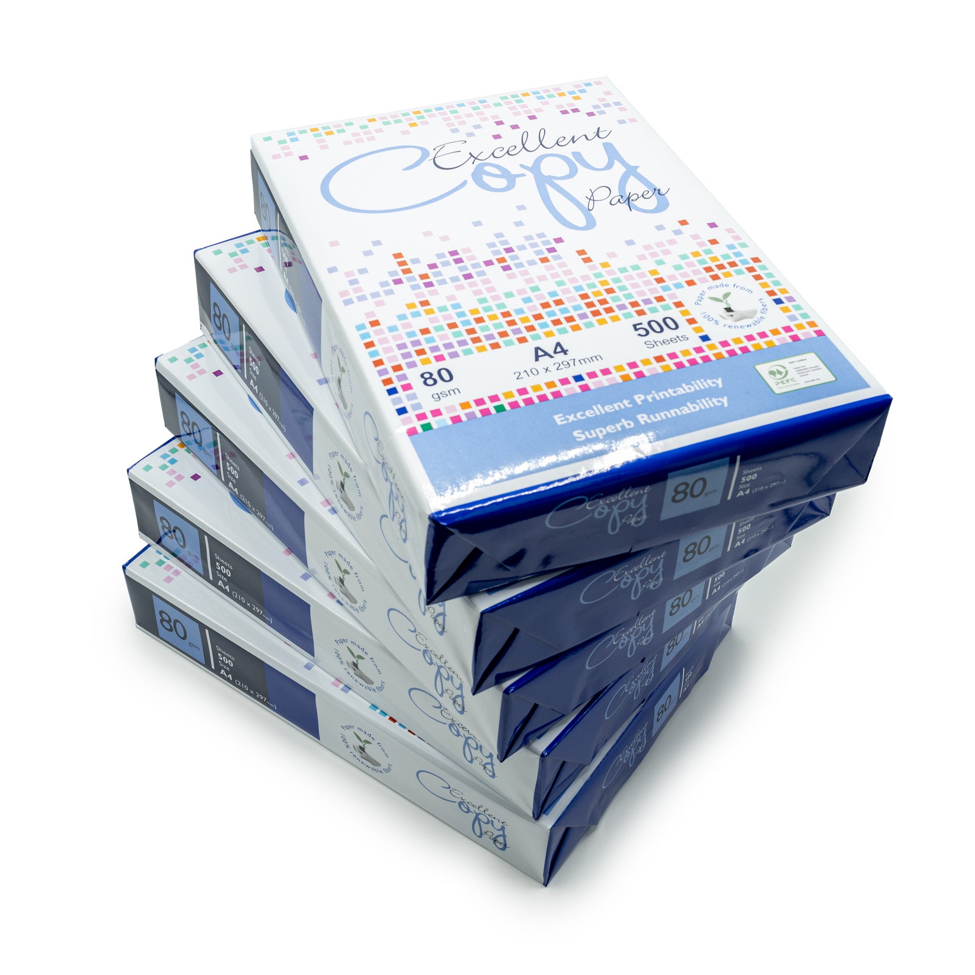 Excellent Copy White Copier Paper A4 80gsm - Ream