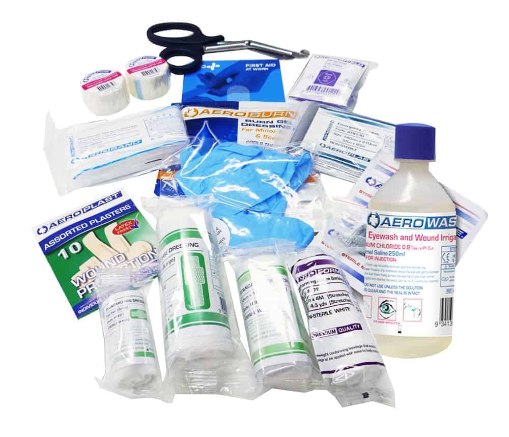 British Standard Travel First Aid Voyager Kit and Refill