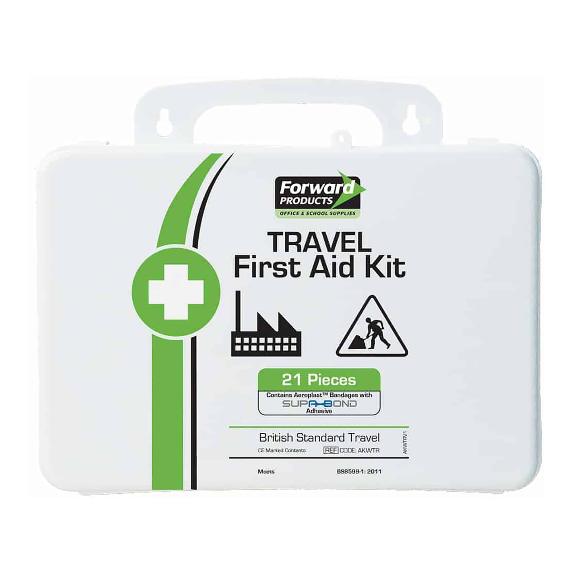 British Standard Travel First Aid Voyager Kit and Refill