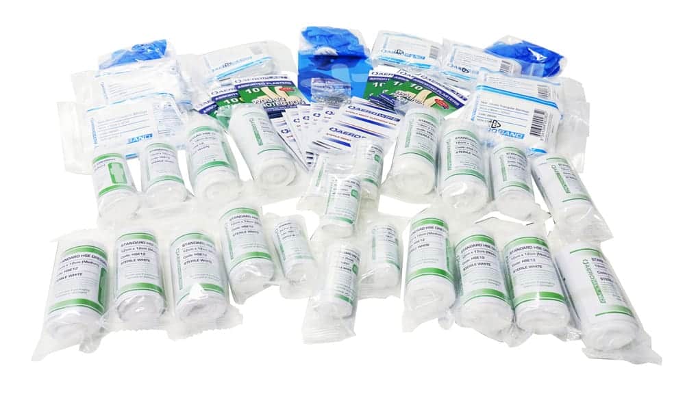 HSE First Aid Regulator Kits & Refills