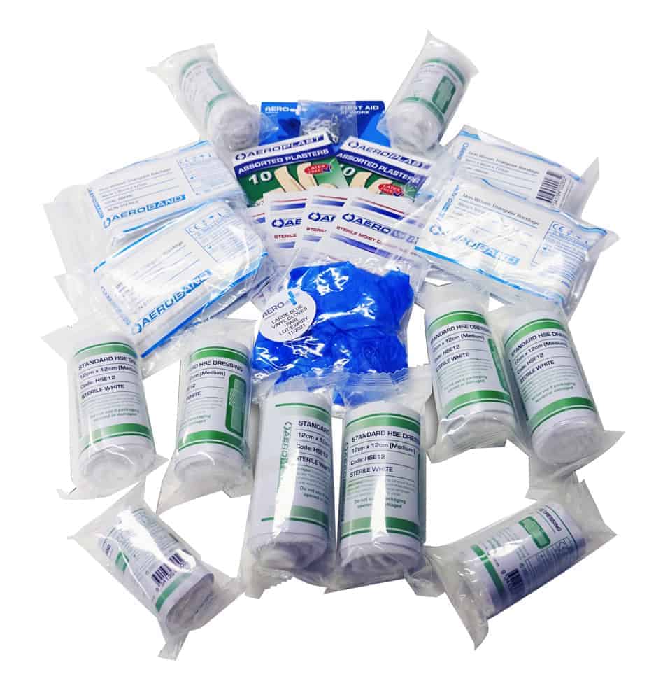 HSE First Aid Regulator Kits & Refills