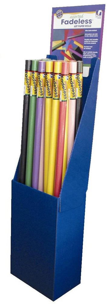 Fadeless Extra Wide Display Rolls Assorted - Pk24
