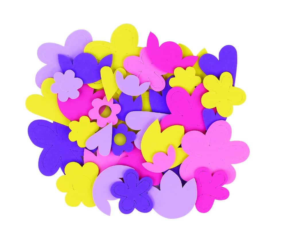 *While Stocks Last* Flower Shapes Set - Pk60