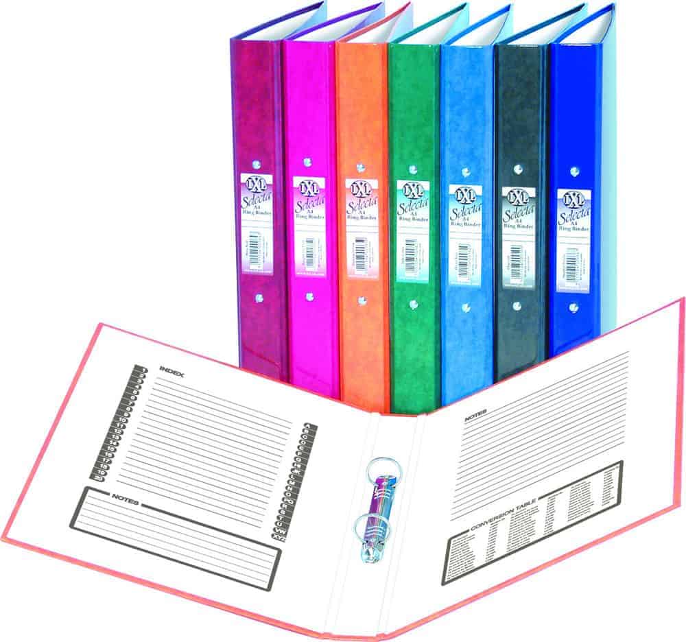 *While Stocks Last* Selecta A4 Ring Binder - Pk10