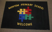 Personalised Logo Mat With Gripper Backing