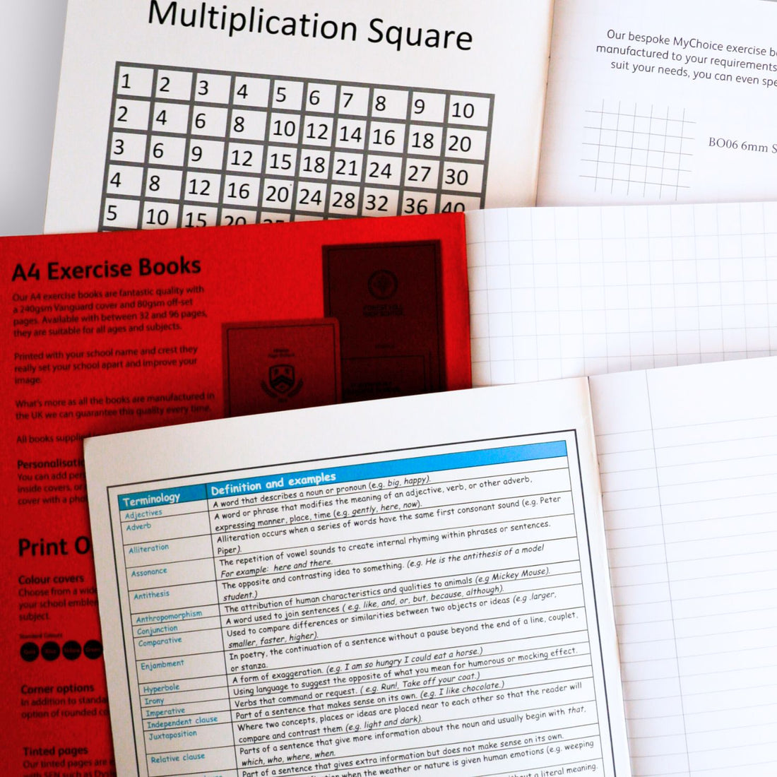 Bespoke Inside Cover Printing