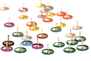 Drawing Pins Assorted - Pk750