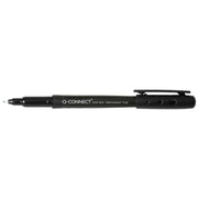 OHP Pens Permanent Fine Tip Black - Pk10