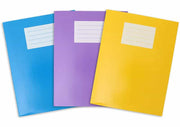 Oxford Exercise Book 9 x 7" 80 Pages 5mm Squared w/Margin Light Blue - Pk100