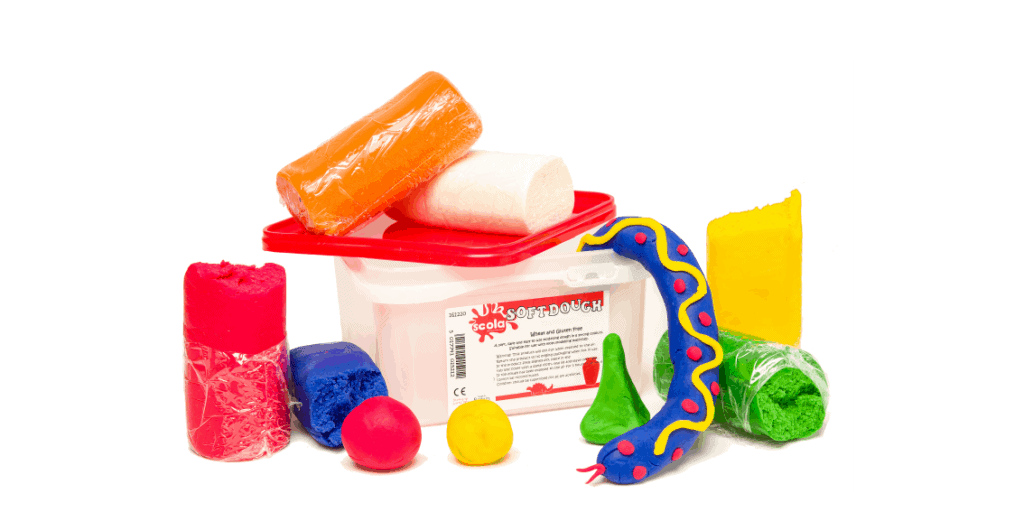 Assorted Super Soft Dough Tubs - Pk24