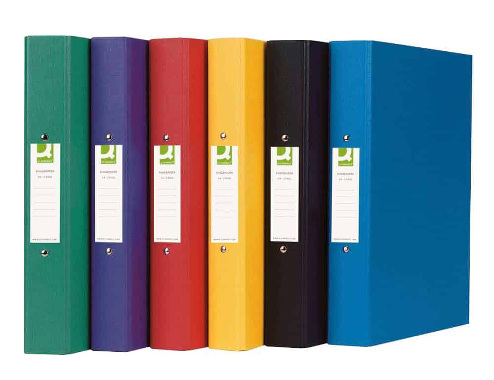 A4 Paper Over Board Ring Binders - Pk10