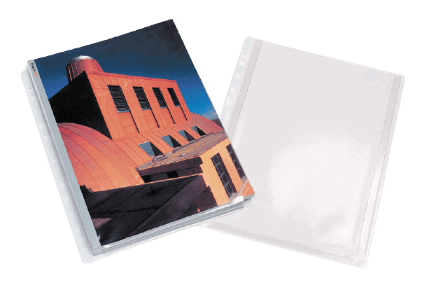 A4 Expanding Punched Pockets - Pk5