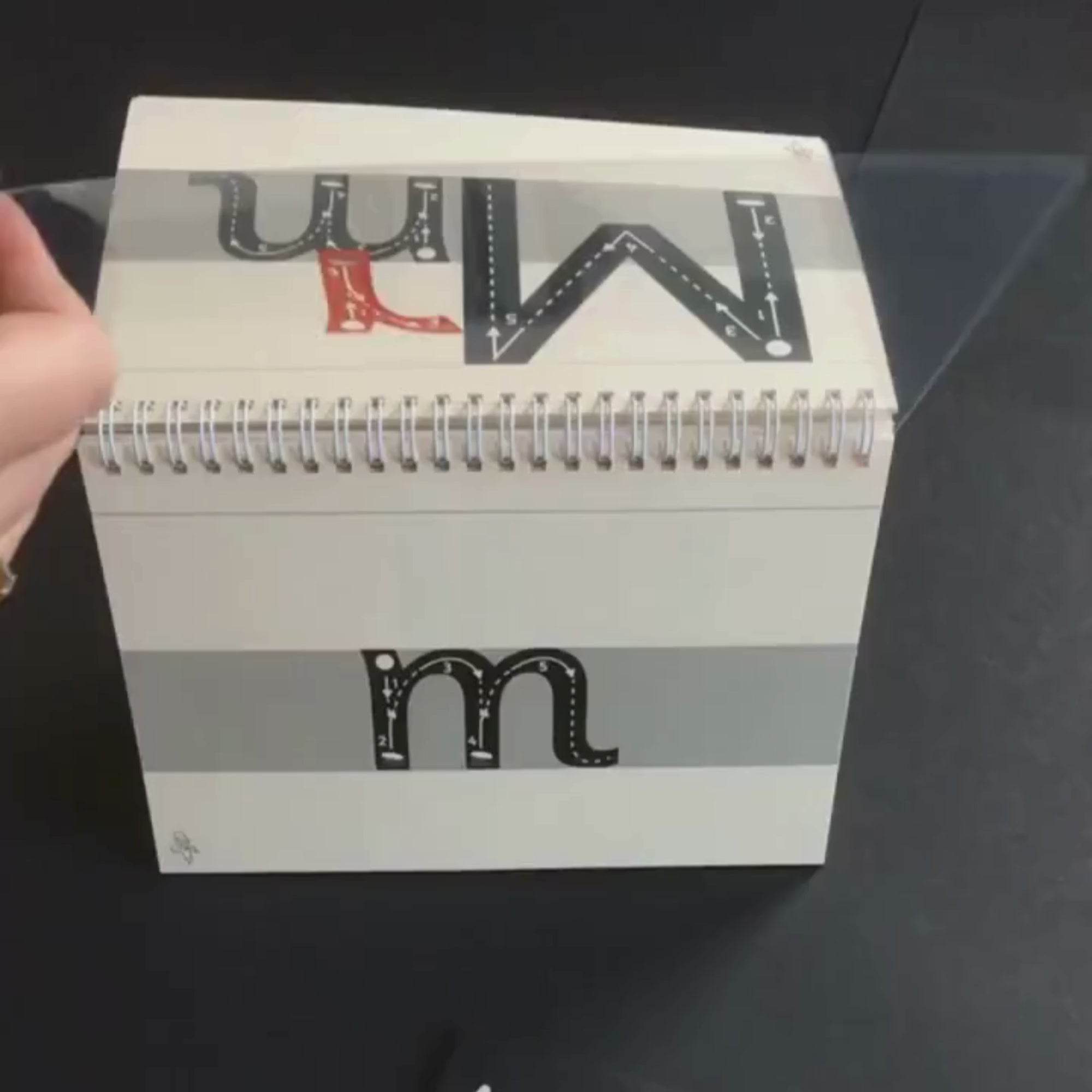 Load video: Morrells Handwriting Alphabet Manual