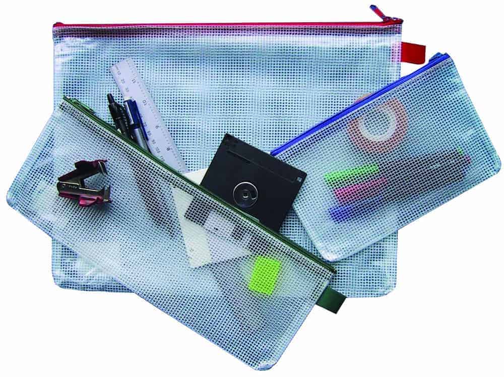 Reinforced Zipper Bags - Pk5