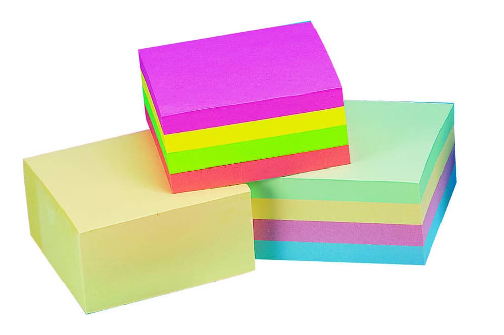 Sticky Note Cubes