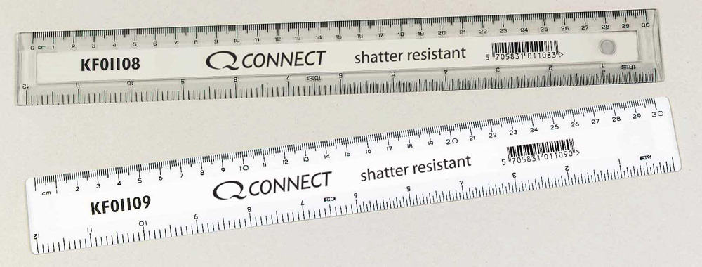 Shatter Resistant Rulers