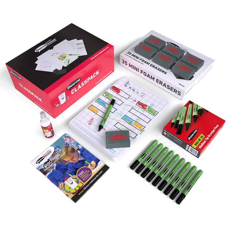 Show-Me Gridded Drywipe Board Set