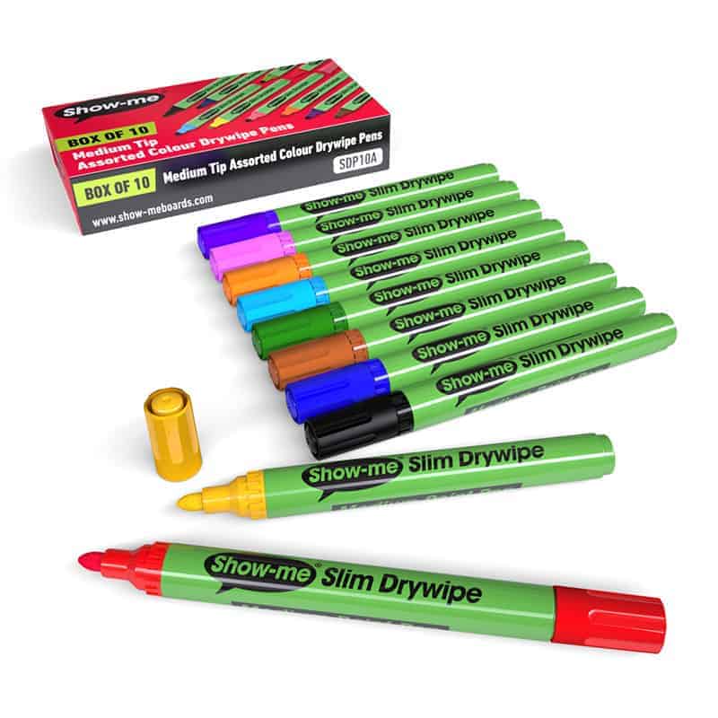 Show-Me Children's Drywipe Pens - Assorted