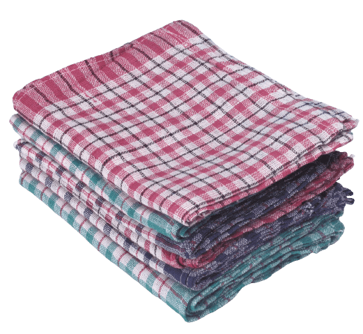 Tea Towels Assorted Colours - Pk10