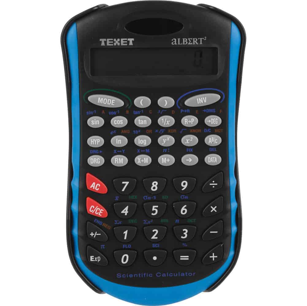 Textet Albert 2 Calculators