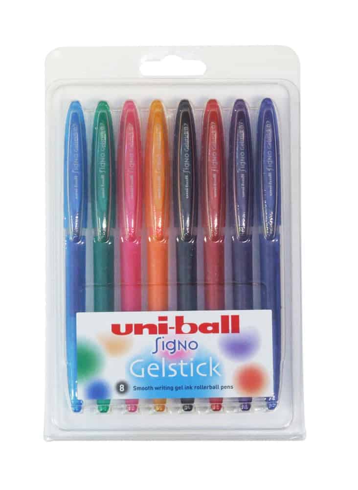 *While Stocks Last* Uni-Ball Gel Pens Red - Pk12