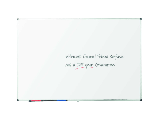 Vitreous Enamel Steel Magnetic Whiteboard