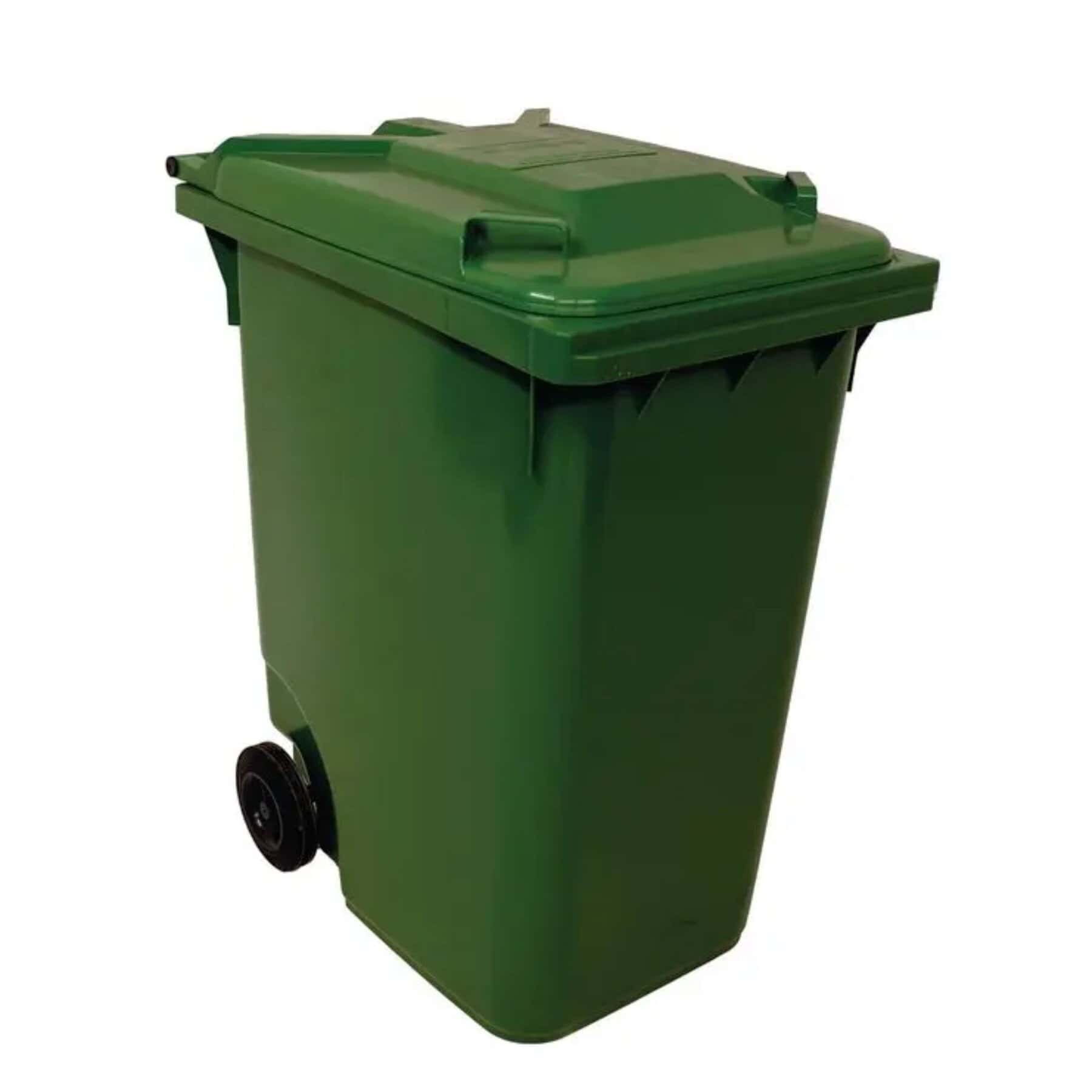 Durable Outdoor Waste Wheelie Bins - 120-360L