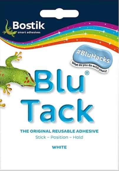White Blu Tack Adhesive Putty 60g - Pk12