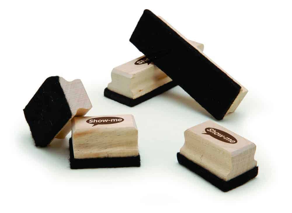 Wooden Handled Board Erasers